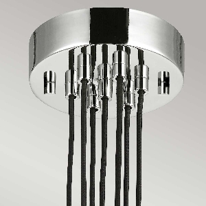 Elstead Hängeleuchte, Pendelleuchten & Hängelampen von Elstead Rubin 7  Kronleuchter - Nickel poliert FE-RUBIN-7P