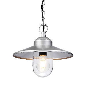 Elstead Klampenborg 1 Licht Kettenlaterne - Silber KLAMPENBORG8