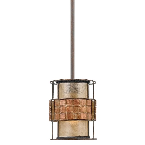 Elstead Laguna 1 Light Mini Pendelleuchte - Renaissance Kupfer QZ-LAGUNA-MP