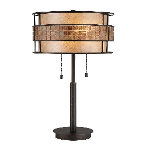 Elstead Laguna 2 Light Tischleuchte - Renaissance Kupfer QZ-LAGUNA-TL