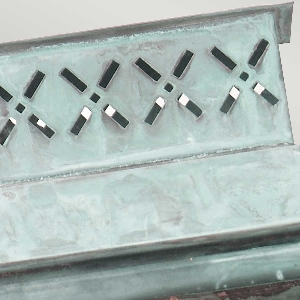 Elstead Lambeth Palace 1 Licht Wandlaterne -Verdigris LAMBETH-PALACE-V