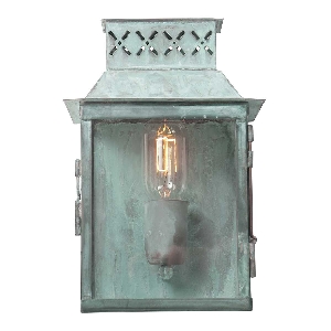 Elstead Lambeth Palace 1 Licht Wandlaterne -Verdigris LAMBETH-PALACE-V