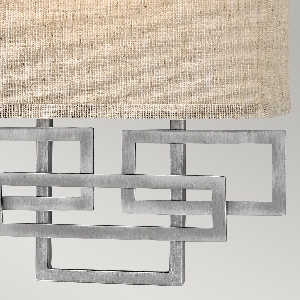 Elstead Lanza 2 Light Wandleuchte - Nickel antik HK-LANZA2-AN