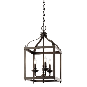 Elstead Larkin 3 Licht Medium Pendelleuchte - Alte Bronze KL-LARKIN-P-M-OZ