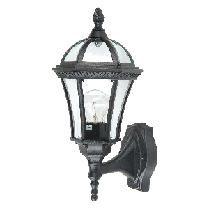 Ledbury 1 Licht Wandlaterne - Schwarz von Elstead