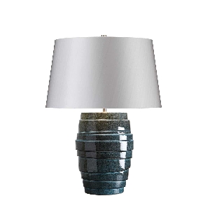 Elstead Neptune 1 Light Table Lamp - Blue Glaze NEPTUNE-TL