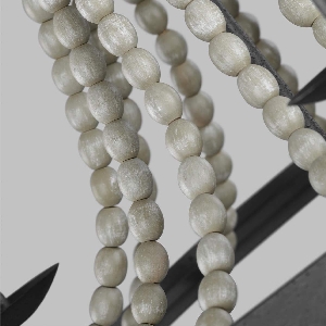 Hängeleuchte, Pendelleuchten & Hängelampen von Elstead Nori 3 Light Chandelier - Dark Weathered Zinc with Driftwood Grey FE-NORI3-DWZ