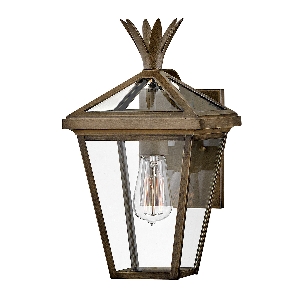 Elstead Palma 1lt Kleine Wandlaterne - Brünierte Bronze HK-PALMA-S-BU