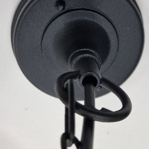 Hängeleuchten & Deckenlampen für außen von Elstead Parish Mini 1 Light Kettenlaterne - Schwarz PRM9-BLACK