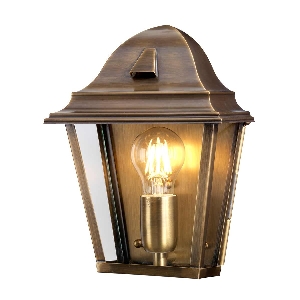 Elstead St James 1 Licht Wandlaterne - Aged Brass ST-JAMES-BRASS