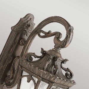 Serie TOURNAI VON ELSTEAD von Elstead von Elstead Tournai 3 Light Extra Large Wandlaterne - Londonderry KL-TOURNAI2-XL