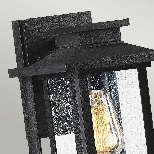 Elstead Artikel von Elstead Wakefield 1 Wandlaterne - Klein - Erde Schwarz QZ-WAKEFIELD-S-TBK