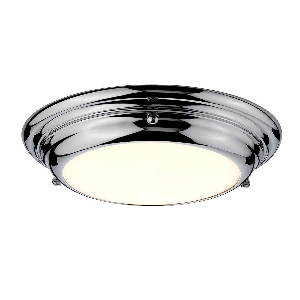 Elstead Welland 1 Light Mini LED Flush - Chrom poliert WELLAND-F-S-PC