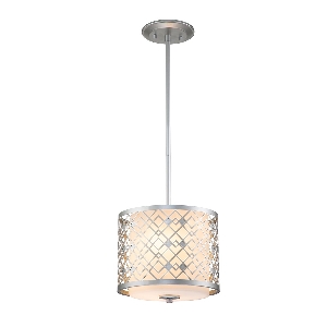 Elstead Ziggy 1lt Small Anhänger - Silber lackiert ZIGGY-1P-S-LS