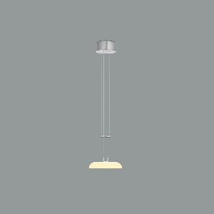 BANKAMP Leuchtenmanufaktur LED Pendelleuchte BOWL 2343/1-92