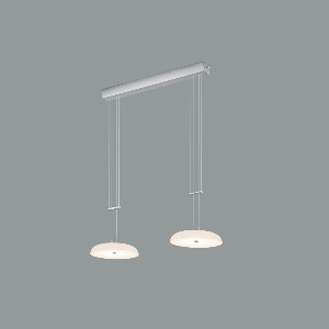 BANKAMP Leuchtenmanufaktur LED Pendelleuchte BOWL 2344/2-92