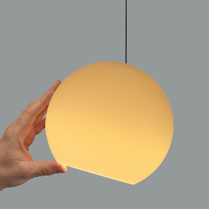 BANKAMP Leuchtenmanufaktur LED Pendelleuchte GLOBE 2351/2-06