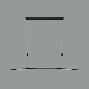 BANKAMP Leuchtenmanufaktur LED Pendelleuchte PLAIN 2354/1-39