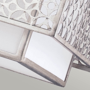 Serie KENNEY VON ALLE von Alle von Elstead Kenney 3 Leuchtende Pendelleuchte - Sunrise Silber FE-KENNEY-3P