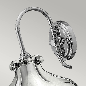 Serie CONGRESS VON ELSTEAD von Elstead von Elstead Congress 1 Light Wandleuchte - Chrom HK-CONGRESS1-C-CM