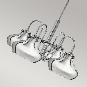 Serie CONGRESS VON ELSTEAD von Elstead von Elstead Congress 4 Licht Kronleuchter - Chrom HK-CONGRESS4-C-CM