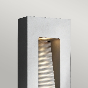 Serie LUNA VON ALLE von Alle von Elstead Luna Medium LED-Wandleuchte - Titanium - Titanium HK-LUNA-M-TT