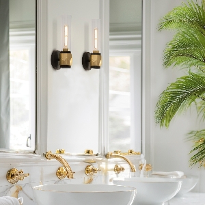 Wandleuchten & Wandlampen von Elstead Hinkley Ellison 1 lt Wandleuchte HK-ELLISON1-BK-HB