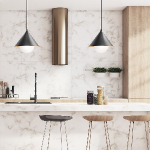 Serie REMYCK VON ELSTEAD von Elstead von Elstead Alora Mood Remyck 1 lt Pendelleuchte - Schwarz matt ALM-REMYCK-P-BK