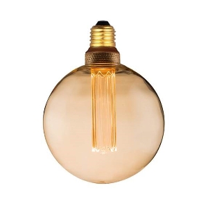 Halo Design Glühlampen mit Fassung E27 von Halo Design Leuchtmittel COLORS DIM LED Globe G125 E27 5W 936052