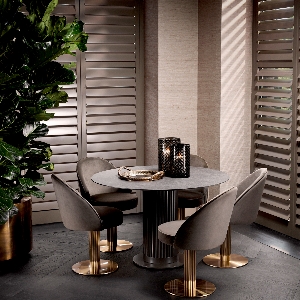 Serie DORLAND VON ALLE von Alle von Eichholtz Esszimmerstuhl Dorland 119129