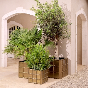 Pflanzgefäße von Eichholtz Pflanzgefäß Grid L 115709