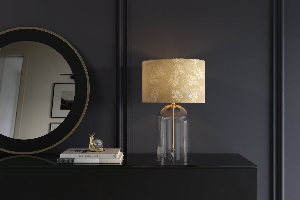 Serie CLASSICO VON CASA ELITE von Casa Élite von Casa Élite Tischlampe CLASSICO 46012