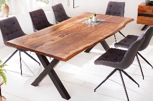 Serie AMAZONAS VON ALLE von Alle von Casa Élite Esstisch AMAZONAS X-Beine 6540192