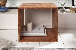 Serie MAKASSAR VON CASA ELITE von Casa Élite von Casa Élite Beistelltisch MAKASSAR 40597