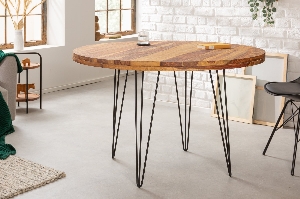 Serie MAKASSAR VON CASA ELITE von Casa Élite von Casa Élite Esstisch MAKASSAR Ø  40780