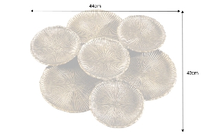 Casa Élite&nbsp;Schale ABSTRACT LEAF 7 Schalen &nbsp;43292