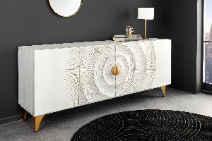 stylische Konsolen von Casa Élite Sideboard GOLDEN SUNSET 3D 45642