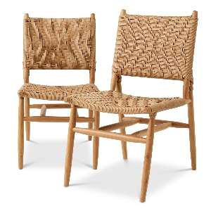 Outdoor Esszimmerstuhl Laroc 2er Set von Eichholtz