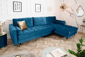 traumhafte Sofas von Casa Élite Ecksofa COZY VELVET  39847