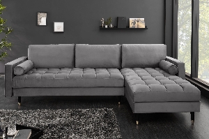 traumhafte Sofas von Casa Élite Ecksofa COZY VELVET 40273