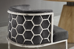 Serie ELEGANCE VON CASA ELITE von Casa Élite von Casa Élite Stuhl ELEGANCE  47501