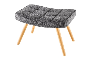 Serie SCANDINAVIA VON CASA ELITE von Casa Élite von Casa Élite Hocker SCANDINAVIA 44029