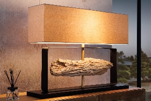 Serie ROUSILIQUE VON CASA ELITE von Casa Élite von Casa Élite Tischlampe ROUSILIQUE 44689