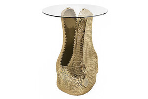 Casa Élite erstklassige Tische von Casa Élite Side table WILDLIFE CROCODILE  46986