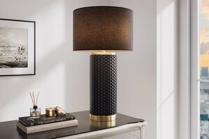 Serie ELEGANCIA VON CASA ELITE von Casa Élite von Casa Élite Table Lamp ELEGANCIA  46010-1-S