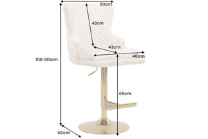 Casa Élite von Casa Élite Barhocker CASTLE  46149