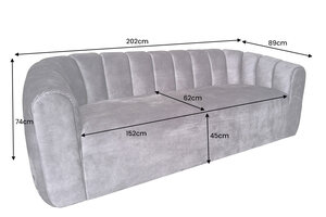 Casa Élite&nbsp;Sofa BABYLON&nbsp;44510
