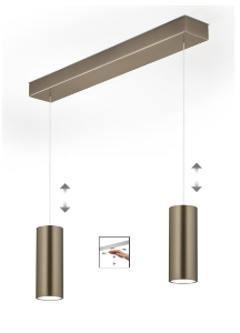  von Knapstein Leuchten HELLI-2 Pendelleuchte 51.506.05