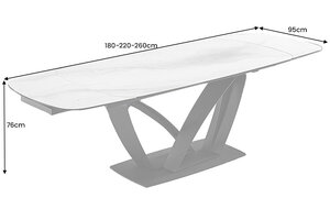 Casa Élite&nbsp;Esstisch PAPILLON &nbsp;45177