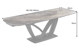 Casa Élite&nbsp;Esstisch PAPILLON &nbsp;45178